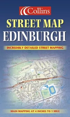 Edinburgh Colour Street Map By Collectif Sheet Map Folded Book The Cheap Fast • £10.70