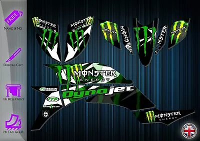 Yamaha YFZ450 Stickers - Graphics Kit - ATV Quad Decals - YFZ Decals - Yfz Wrap • £89.99