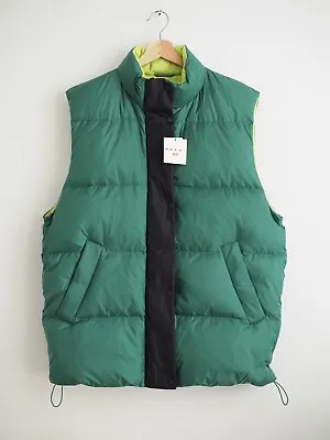 MARNI Vest Oversized Uniqlo Unisex Down Jacket Green Large • $151.75