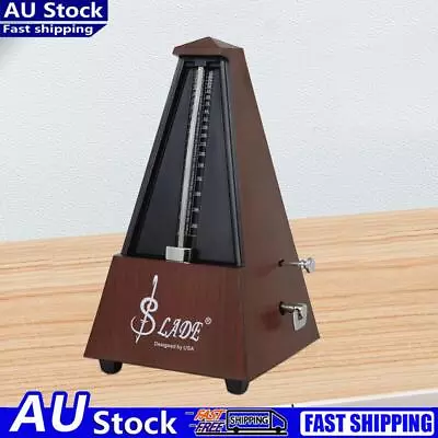 Metronome Vintage Mechanical Metronome Useful Portable For Guitar Ukulele Piano • $39.38