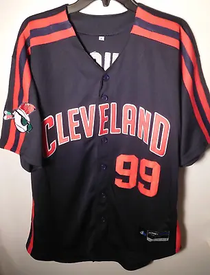 Ricky  Wild Thing  Vaughn Cleveland Indians Jersey L -Major League- Baseball • $26.99