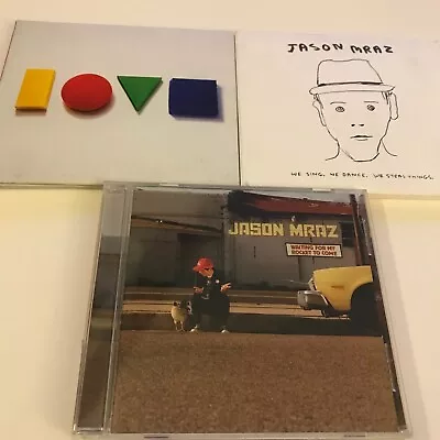 JASON MRAZ  -  3 CD LOT - USED CDs • $15