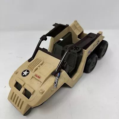 1988 GI Joe DESERT FOX 6WD Truck Brown Vehicle Hasbro Jeep. For Parts • $9.95