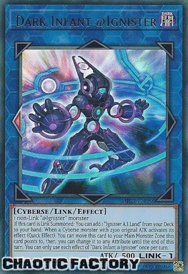 $1.99 • Buy YUGIOH MP22-EN086 Dark Infant @Ignister Ultra Rare 1st Edition NM