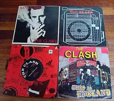 The Clash 7  Vinyl Bundle Ramones Sex Pistols Damned  • £7.50