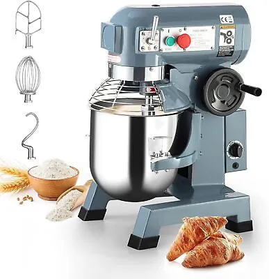 New Commercial Food Mixer Electric Dough Mixer 15Qt 3 Speeds Pizza Bakery 600W • $516.72