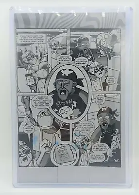 Misfitz Clubhouse Ashcan - Page 5 - PRESSWORKS - Comic Art - Printer Plate - Bla • £64.27