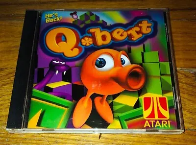 Vintage 2001 Qbert Atari Infogrames MacSoft PC Video Game For Mac OS • $12