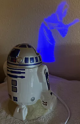 R2-D2 R2D2 Star Wars Scentsy Warmer Light Projection Of Princess Leia • $85