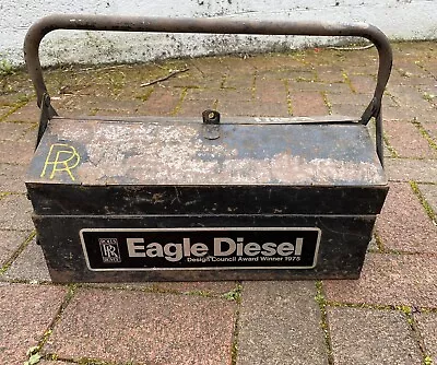 Rolls Royce Toolbox Vintage Rare Collectors Eagle Diesel 265L Metal Cantilever • £30