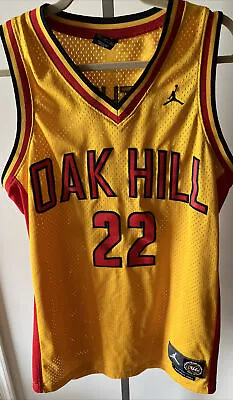 Vintage NIKE Carmelo Anthony OAK HILL High  Jersey Men’s Medium #33 Jordan 2002 • $39.99