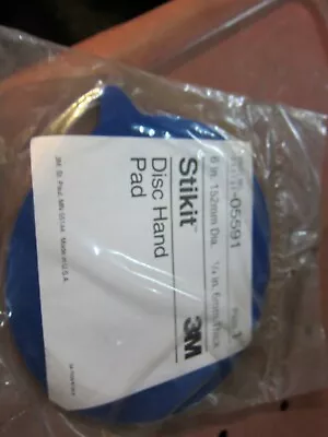 3M Stikit Disc Hand Pad - 1/4  Thick X 6  Diameter - #05591 - Qty. 1 - New • $12