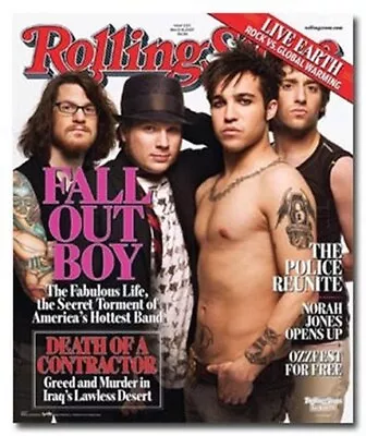 Fall Out Boy Poster  Rare Hot New - Print Image Photo -pw0 • $26
