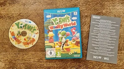 Nintendo Wiiu Wii U - Yoshi's Woolly World #bg7 Cib • £19.49