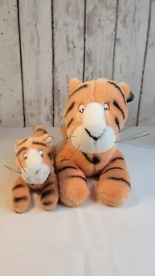 Lot Of 2 GUND Disney Classic Pooh Winnie The Pooh Tigger 10” & Mini 6  Plush • $24.99