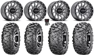 Raceline Trophy 14  Grey Wheels 26  BigHorn Tires Polaris Ranger XP 9/1K • $1586.36