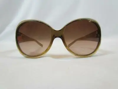 Vintage Vogue Amber Sunglasses With Floral Design From Italy With Case • $48.44