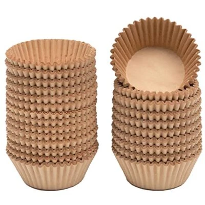 $12.73 • Buy 300 Count Jumbo Cupcake Liners Natural Muffin Liners Food Grade Jumbo Size Bakin