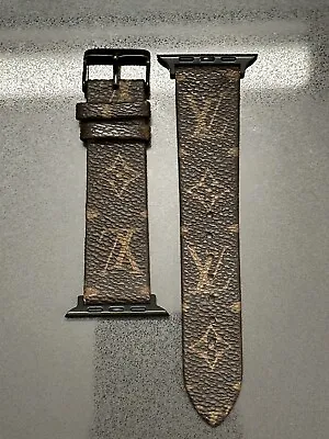 New Louis Vuitton Repurposed Monogram Apple Watch Band Strap 42/44/45/49 • $59.99