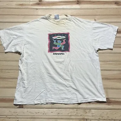 Vintage 80s MAXOPTIX   Kick Some' Access  Promo T Shirt Men’s Size XL • $19.99