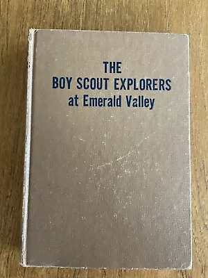 Boy Scout Explorers At Emerald Valley~1955~Don Palmer~Mildred Wirt Benson~HB • $4.30