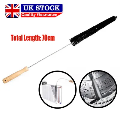 72cm Radiator Cleaning Brush Long Reach Heater Dust Cleaner Tool Bristle Duster • £5.99