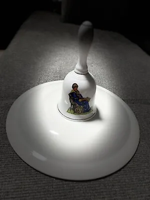 Norman Rockwell Museum Collectible Ceramic Bells Vintage 1985 Set Of 5 • $12.99