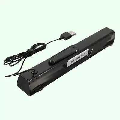 1PC Tv Sound Bar Mini XB-19 HIFI ABS Stereo Home TV Soundbar Subwoof Speaker For • £13.99