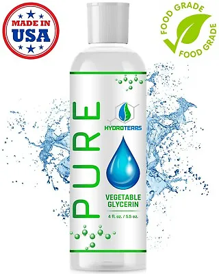 Vegetable Glycerin 4 Oz USP 99.9 % Pure Food Grade Kosher Liquid Oil VG PG  • $6.99