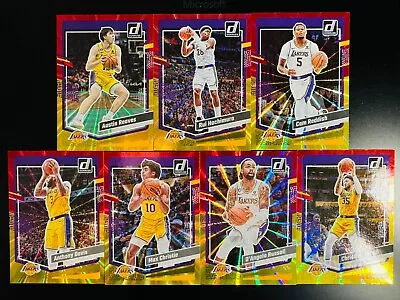 Austin Reaves Lot(7) 23-24 Donruss International Holo Red Gold Laser Lakers • $0.99