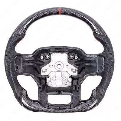 Customized - Carbon Fiber Steering Wheel For 2021-2024 Ford F-150 • $329.99