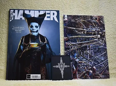 Metal Hammer Magazine #359 April 2022 With 2 Gifts • £4.99