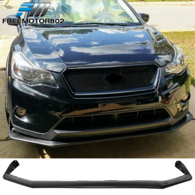 $59.99 • Buy Fits 15-17 Subaru WRX STI PP Front Bumper Lip Splitter V Limited Style