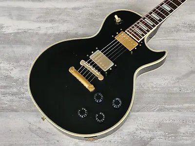 1987 Greco Japan EGC68-50 Les Paul Custom (Ebony) • $1595