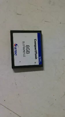 STEC CompactFlash Card 8GB Compact Flash 8GB BRCDCF8GM2TUI • $28