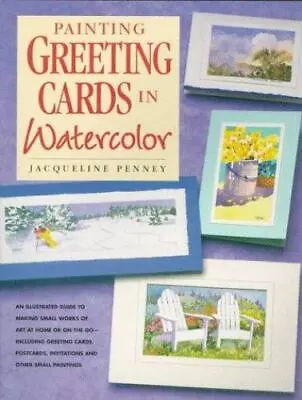 $4.34 • Buy Painting Greeting Cards In Watercolor - Free Shipping!