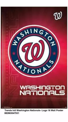 Trends Intl Washington Nationals- Logo 16 22  X 34  Wall Poster • $8.95