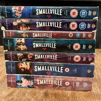 £12.18 • Buy Smallville - Season 1-7 [DVD] Boxed Sets All Discs In Vgc Tested