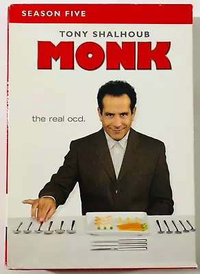 Monk - Season 5 (DVD 2007 4-Disc Set) • $7.65