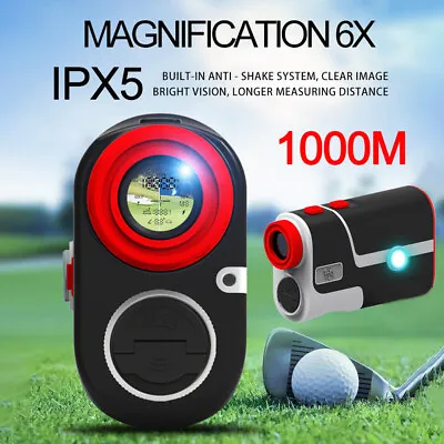 1000M Golf Laser Range Finder Hunting Rangefinder Enlarge Distance Height Speed • $121.99