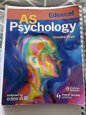 AS Psychology Christine Brain • £10