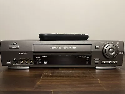 JVC SR-V10U Super VHS Professional Series Stereo VCR Player Recorder With Remote • $479.99
