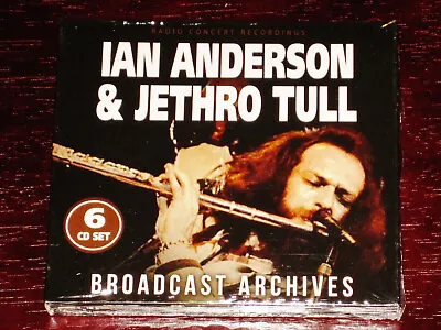 Ian Anderson + Jethro Tull: Broadcast Archives - Radio Concerts 6 CD Box Set NEW • $29.95