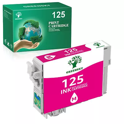 125 T125 Ink Compatible For Epson Stylus NX125 NX127 WorkForce 320 323 325 520 • $5.99