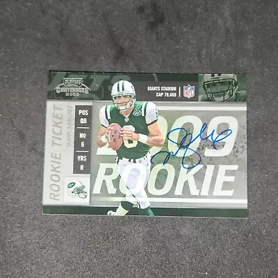 Mark Sanchez 2009 Playoff Contenders RC Autograph Card NY Jets USC Trojans • $18.99