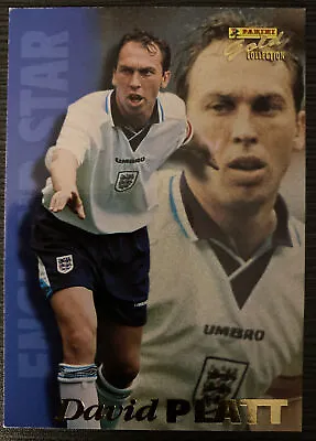 Panini Gold Football Trade Card David Platt England #14 Arsenal Villa • £2.35