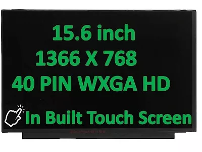 $61.96 • Buy NT156WHM-T03 V8.1 Replacement Touch Panel 15.6 HD LCD Touch Screen Digitizer