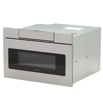 ​Sharp SMD2470ASY Microwave Drawer With Concealed Controls Sensor Cooking LOCAL • $699.95