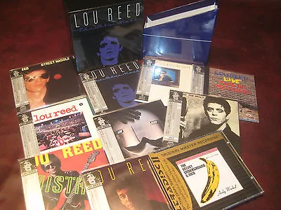 Lou Reed Verified Blue Mask 9 Japan Obi Cd Box + Mfsl 24karat Velvet Underground • $559.99