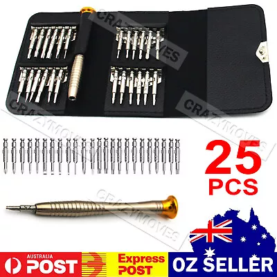 $6.89 • Buy 25 In 1 Precision Screwdriver Set Tool Kit Mini Small Torx Repair Fix Laptop 